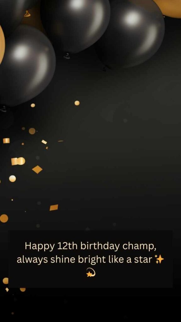 {Latest} 12th Birthday Wishes For Boy | Unique, Funny , Inspirational